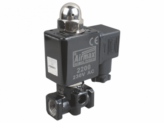 CJ 3/2 Way Direct Acting Solenoid Valve Normally Closed